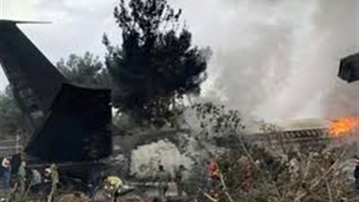 عاجل.. تحطم طائرة عسكرية شمال إيران