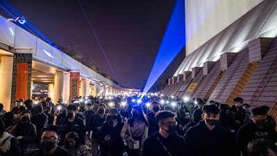 هونج كونج: اندلاع الاحتجاجات مرة أخرى عشية عيد الميلاد