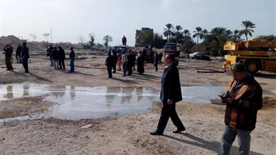 حريق ضخم في سيارة مواد بترولية بالمنوفية (صور)