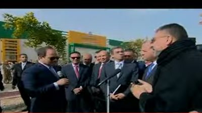 السيسي: استقرار ليبيا من مصلحة مصر (فيديو)