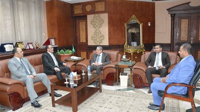 تفاصيل لقاء محافظ المنيا مع وفد مستشاري هيئة قضايا الدولة