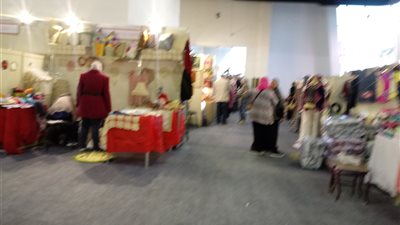 وزيرة التضامن تفتتح معرض ديارنا للمنتجات التراثية