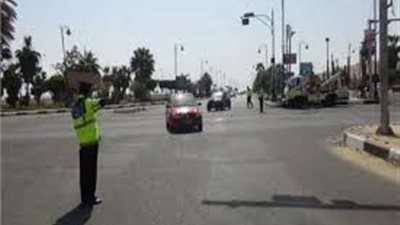 تحويلات مرورية بشارع الهرم