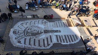 تفاصيل دخول مصر موسوعة جينيس برقم قياسي جديد (فيديو)