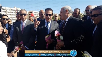 وزير التعليم العالي يطلق تميمة أسبوع فتيات الجامعات (فيديو وصور) 
