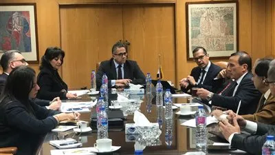 العناني يلتقي محافظ جنوب سيناء ورئيس الغرف السياحية