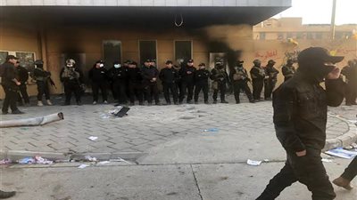 قوات أمنية عراقية خاصة تنتشر بمحيط السفارة الأمريكية