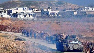 الجيش السوري يتصدى لهجوم 