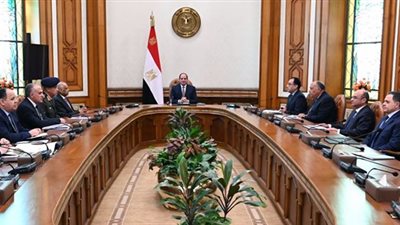 عاجل.. السيسي يناقش مع 