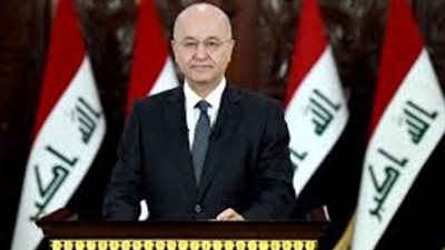 أول تعليق للرئيس العراقي علي مقتل قاسم سليماني