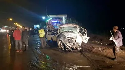 عاجل.. إصابة 6 أشخاص بطريق البحر الأحمر