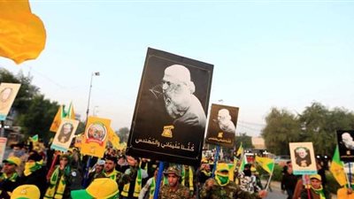 تشييع جثمان قاسم سليماني في العاصمة العراقية بغداد