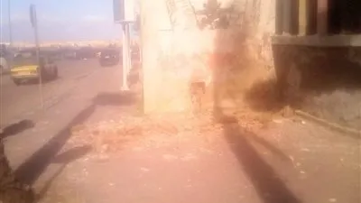 انهيار أجزاء من مسرح كوته بالإسكندرية 