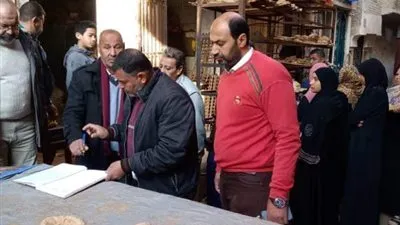 غلق 4 مخابز للتلاعب وعرقلة عمل حملات التفتيش بالشهداء وأشمون