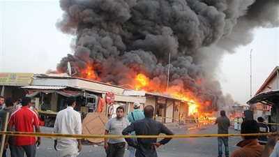 سقوط صواريخ على المنطقة الخضراء قرب السفارة الأمريكية ببغداد