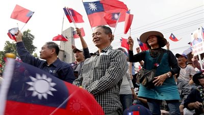 متظاهرو هونج كونج  يخشون من فوز المعارضة في انتخابات تايوان