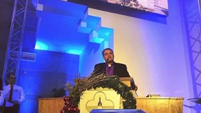 رئيس الإنجيلية يشهد احتفال عيد الميلاد من كنيسة مصر الجديدة