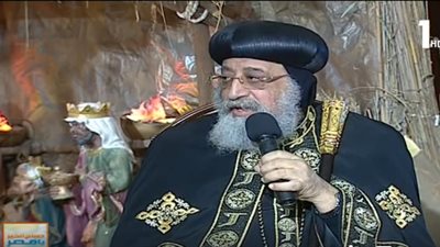 البابا تواضروس عن باقة ورد الرئيس: دليل على القلب الأبيض