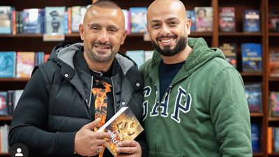 أحمد السقا وزوجته في ديوان أحمد مراد الجديد