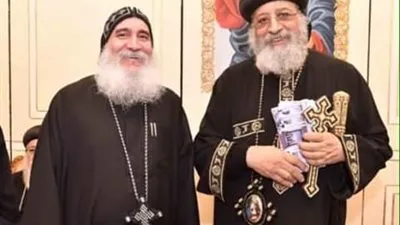 أسقف بني سويف يهنئ البابا تواضروس بعيد الميلاد