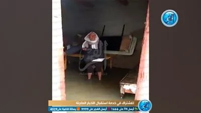 مياه الأمطار تغرق منازل المواطنين بكفر الشيخ (فيديو)