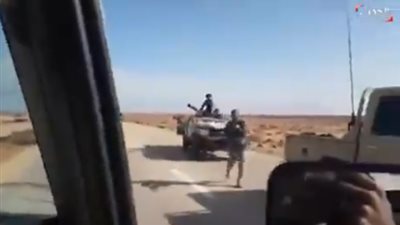 شاهد.. الجيش الليبي يتقدم نحو مصراتة