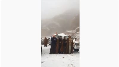 أهالي تبوك يستقبلون 