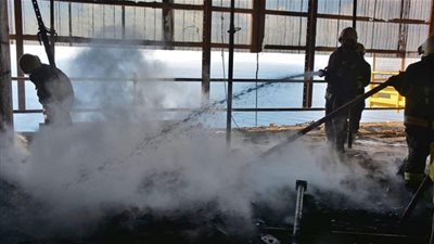 الدفاع المدني: ‏لا إصابات أو وفيات في حريق برج جدة