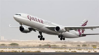 طائرة قطرية كادت أن تلحق بالأوكرانية المنكوبة