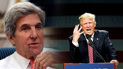 ترامب: جون كيري يقر بأن التمويل الإيراني استخدم لهجمات ضد أمريكا