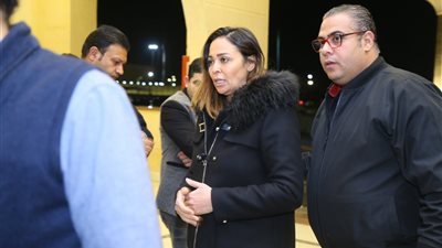 داليا البحيري تقدم واجب العزاء في والد إيهاب توفيق