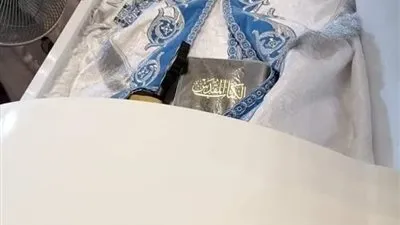 صلوات تجنيز القمص بولا نبيل بكنيسته بنزلة السمان (صور)