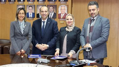 تفاصيل تعاون بين جامعة المنصورة والاتحاد النوعي للروتاري 