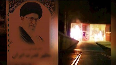 المقاومة الإيرانية: شباب الانتفاضة يستهدفون قاعدة للنظام في بهبهان (فيديو)