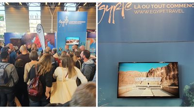 مصر تشارك في المعرض الدولي لرياضة الغوص بباريس