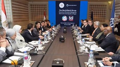 رانيا المشاط تبحث استراتيجية التعاون الجديدة مع البنك الدولي