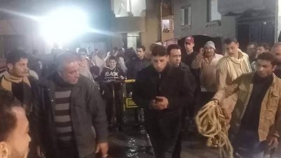 هبوط أرضي مفاجئ في قرية بالغربية.. ولجنة من الآثار لمعاينة المكان (صور)