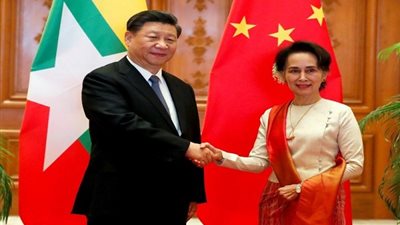 ميانمار والصين توقعان اتفاقات الحزام والطريق