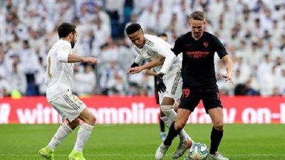 أهداف مباراة ريال مدريد وإشبيلية في الدوري الإسباني