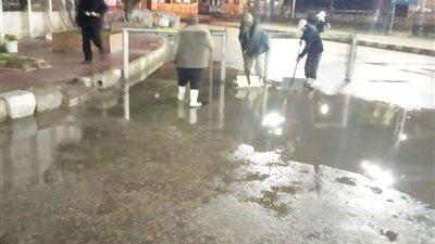 تداول 18 سفينة حاويات وبضائع بميناء دمياط تحت الأمطار 