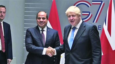 عمرو أديب: هناك كيميا بين السيسي وجونسون