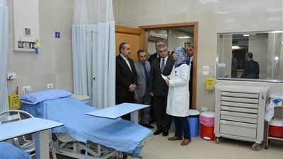 افتتاح وحدات ومعامل طبية حديثة بمستشفى مصر للطيران 