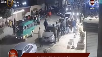 شاهد.. حادث دهس جماعي لمواطنين في المنوفية