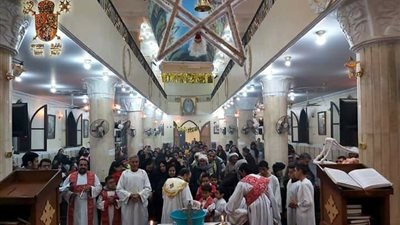 احتفال إيبارشية طيبة بعيد الغطاس المجيد