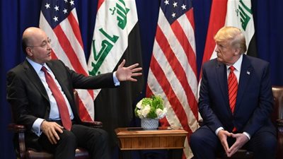 أمريكا: ترامب وصالح اتفقا الحفاظ على التعاون الأمني بين واشنطن وبغداد