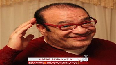 صلاح عبداالله يروج لفيلم 