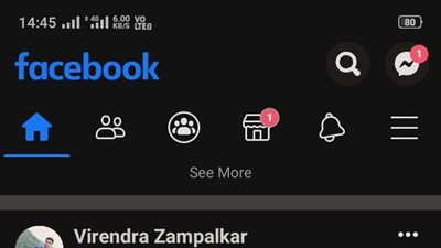 تحديث جديد لتطبيق فيسبوك على نظام الأندرويد يتيح ميزة الوضع المظلم Dark Mode