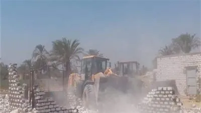 استرداد 5 أفدنة من أملاك الدولة بالواحات البحرية