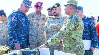 وصول مجموعات القوات البحرية السعودية المشاركة بتمرين ( مرجان - 16 ) مع القوات المصرية