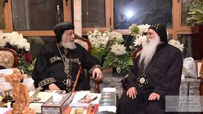  ننشر كواليس لقاء البابا  تواضروس مع أسقف طما